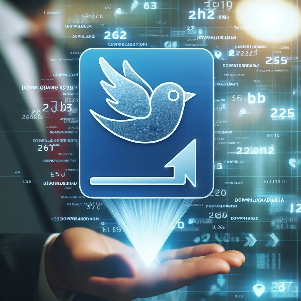 "User downloading Twitter videos using the SSSTwitter Video Downloader tool in 2025, showcasing its easy-to-use interface and fast download capabilities."